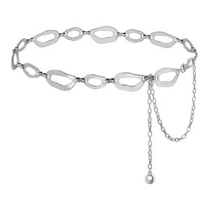 Silver Chain Link Belt